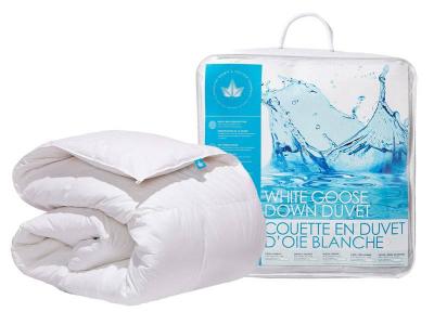 Canadian Down and Feather Regular Queen Size White Goose Down Duvet - 52136