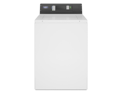 27" Maytag Commercial 3.27 Cu. Ft. Top-Load Washer with Card Reader Ready or Non-Vend - MAT24PRAWW