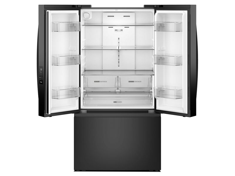 36" Whirlpool 31 Cu. Ft. French Door Refrigerator with Ice Maker - WRFF3136SB