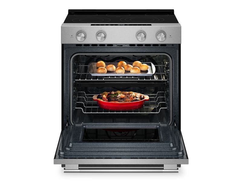 30" KitchenAid 5.3 Cu. Ft. Slide-in Electric Range - YKSES530SPS