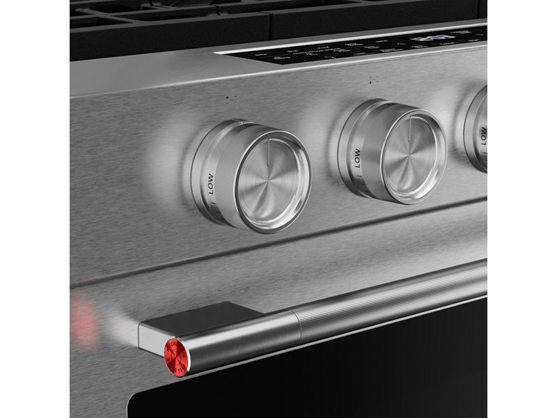 30" KitchenAid 5.0 Cu. Ft. Smart Slide-in Gas Range - KSGS330SPS