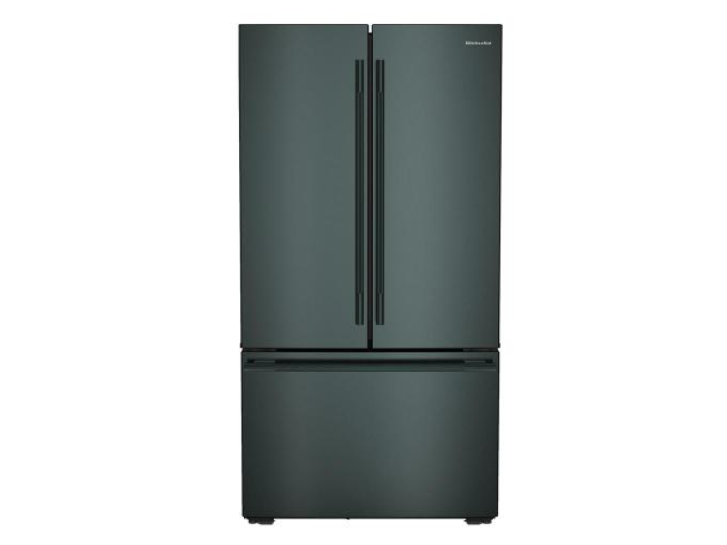 36" Kitchenaid 24 Cu. Ft. Counter-Depth French Door Refrigerator with Interior Dispense - KRFC236SJP