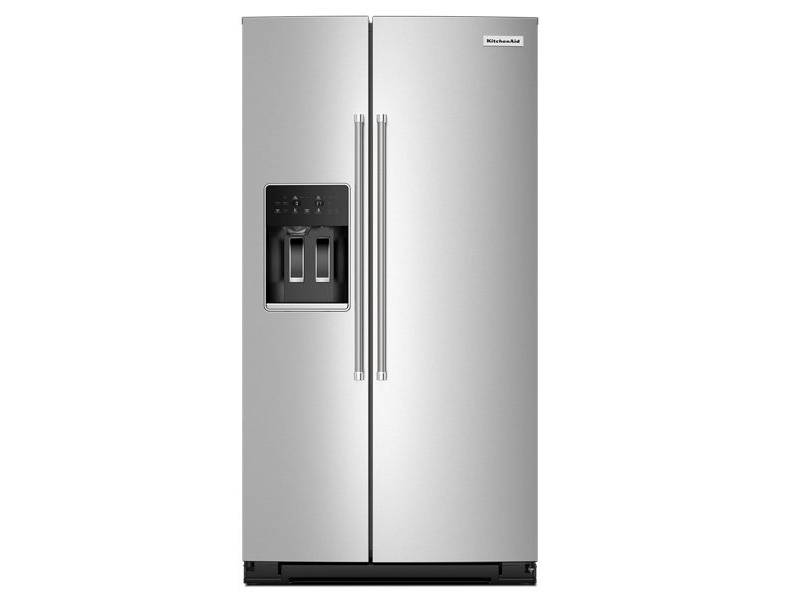 36" KitchenAid 28.7 Cu. Ft. Side-by-Side Refrigerator - KRSF536RPS