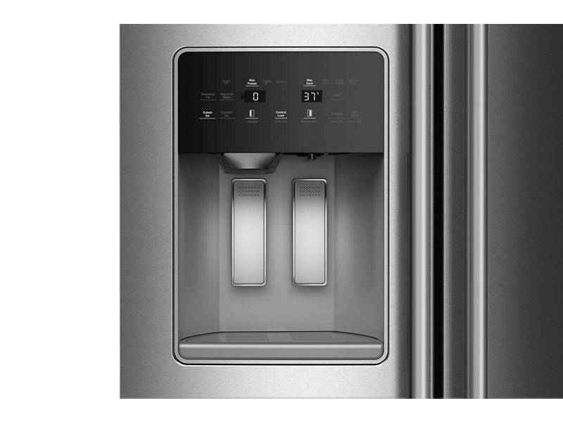 36" KitchenAid 28.7 Cu. Ft. Side-by-Side Refrigerator - KRSF536RPS
