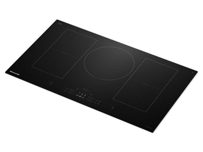 36" Kitchenaid Temp Cook Induction Cooktop with 5 Cooking Zones - KCIT736SBL
