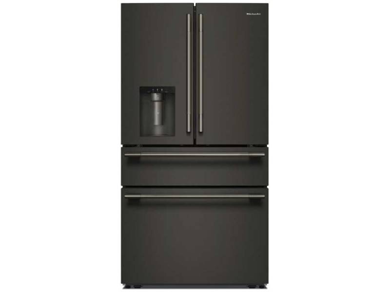 KitchenAid 29 cu. ft. French Door Refrigerator with Exterior Water - KRMF436SBE