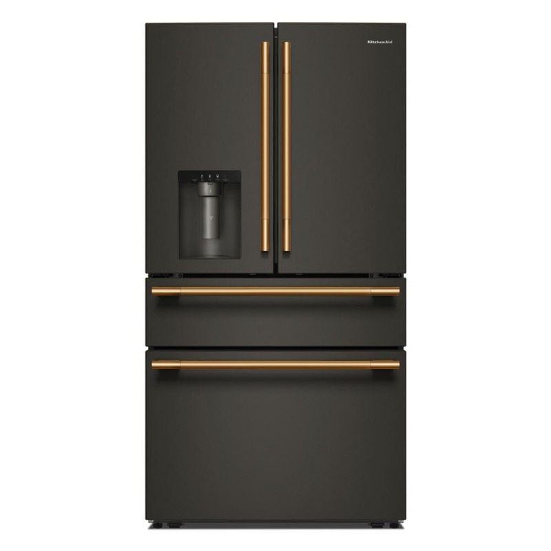 KitchenAid 29 cu. ft. French Door Refrigerator with Exterior Water - KRMF436SBE