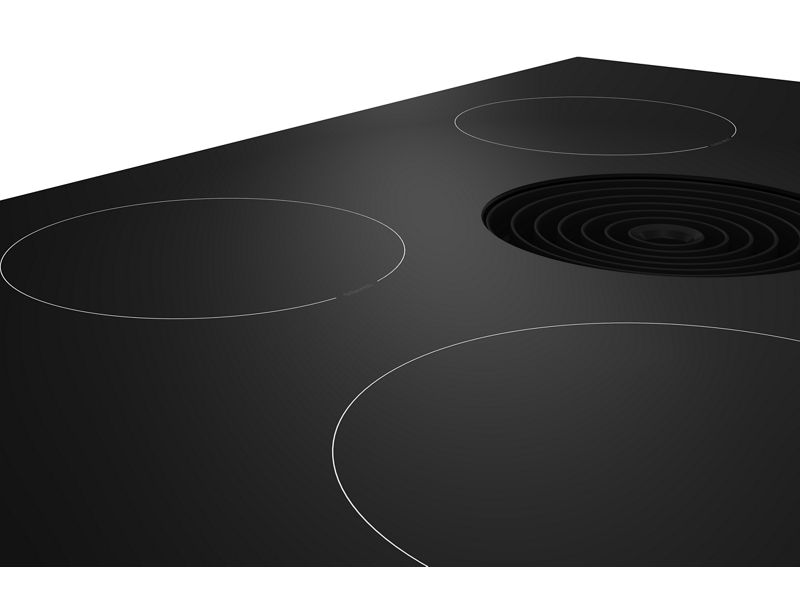 30" KitchenAid NextGen Induction Downdraft Cooktop with 4 Cooking Zones - KCID930SBL