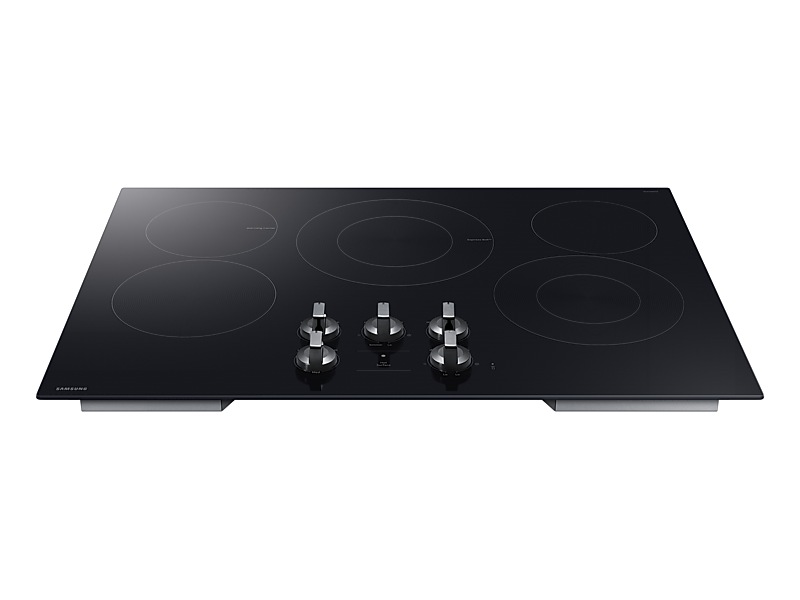 30" Samsung Electric Energy Star Certified Cooktop with Illuminated Knobs - NZ30FG6332RKAA