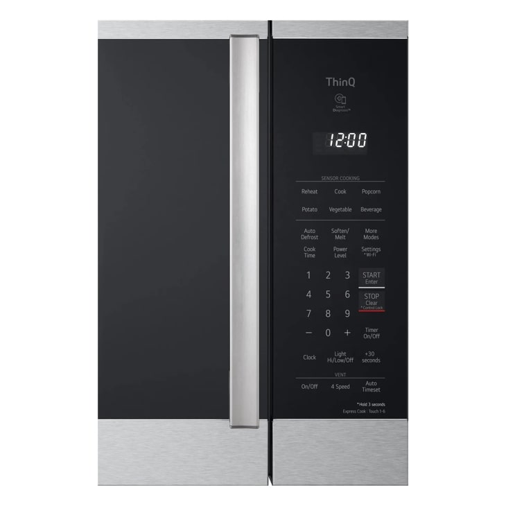 LG 2.1 Cu. Ft. Smart Over-the-Range Microwave Oven with ExtendaVent 2.0 & EasyClean - MVEL2125X