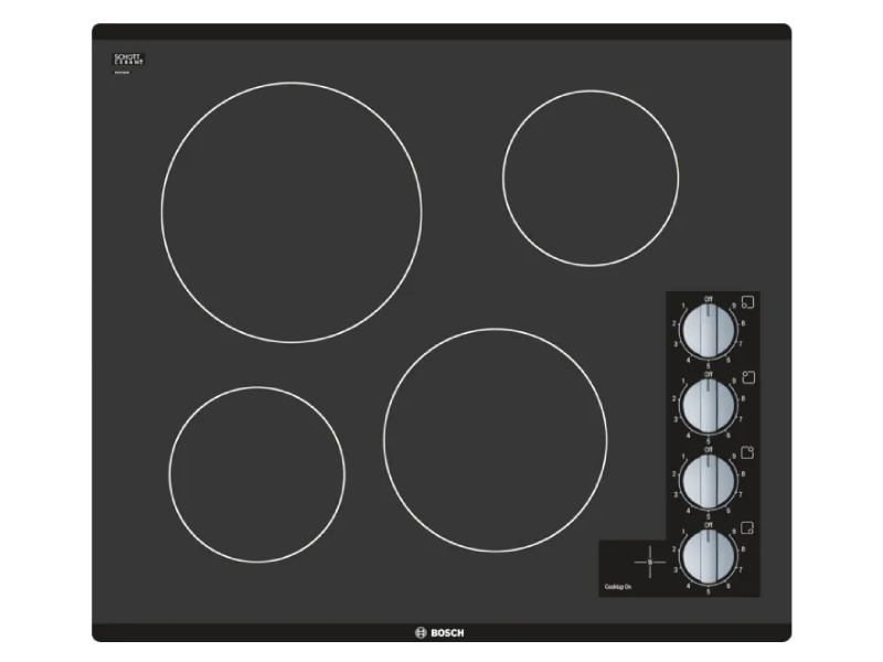23" Bosch 500 Series Electric Cooktop With Black Frameless - NEM5466UC