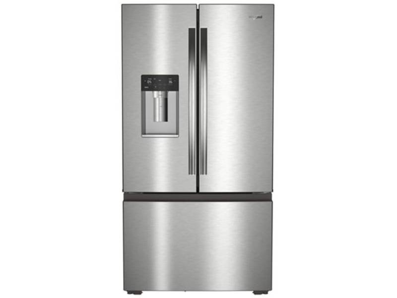 36" Whirlpool 23.4 cu. ft. True Counter Depth 3-Door French Door Refrigerator - WRFC5236RZ