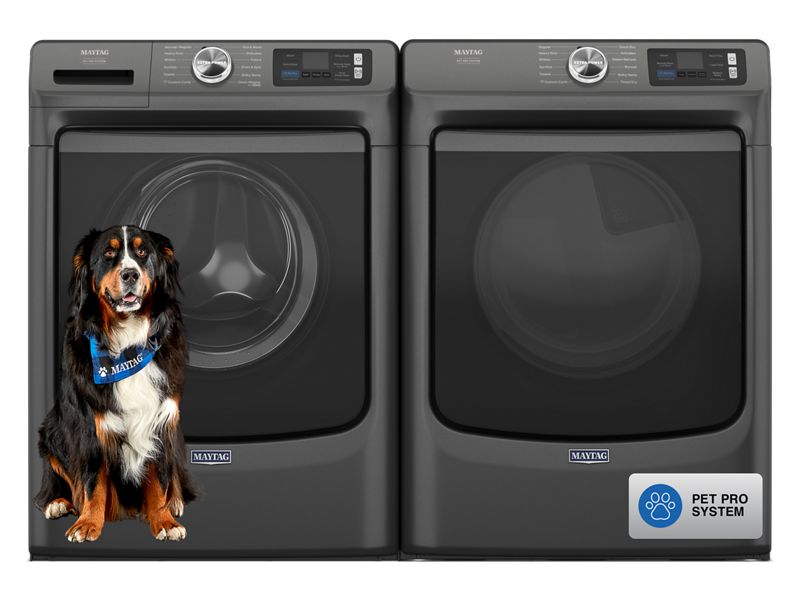 27" Maytag 7.4 Cu. Ft. Smart Pet Pro Front Load Gas Dryer - MGD7020RU