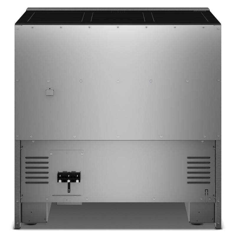 36" KitchenAid 6-Element Induction Freestanding Commercial-Style Range - KFIS936SJP