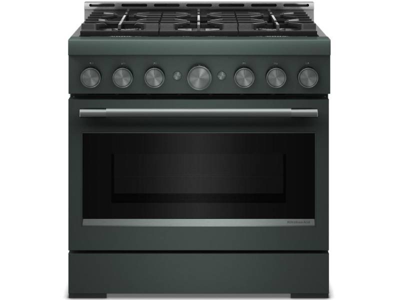 36" KitchenAid 6 Burner Commercial-Style Gas Range - KFGS936SJP