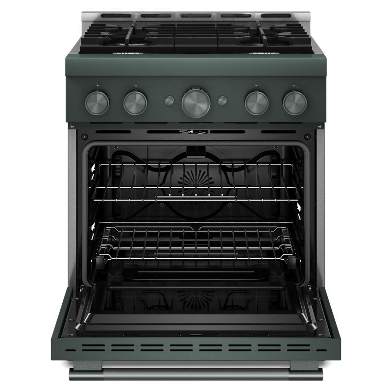30" KitchenAid 4 Burner Commercial-Style Gas Range - KFGS930SJP