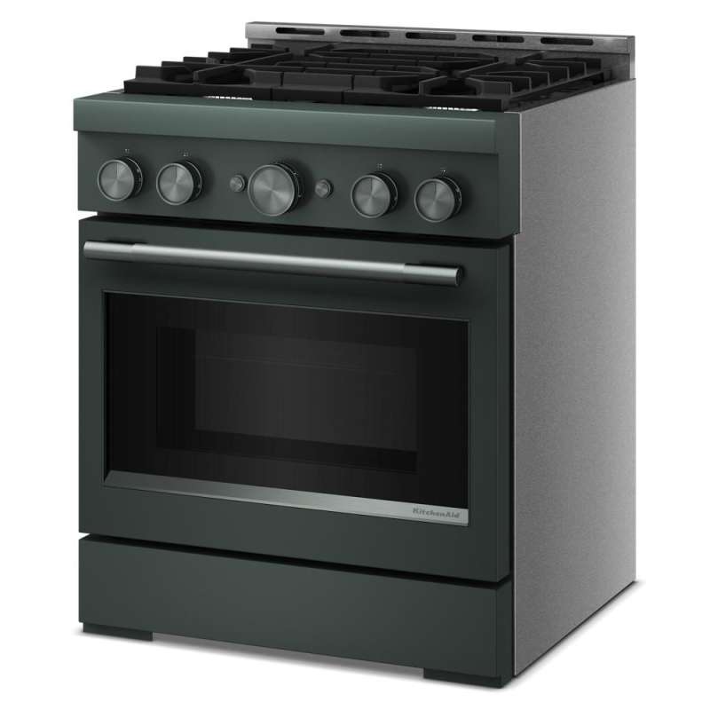 30" KitchenAid 4 Burner Commercial-Style Gas Range - KFGS930SJP