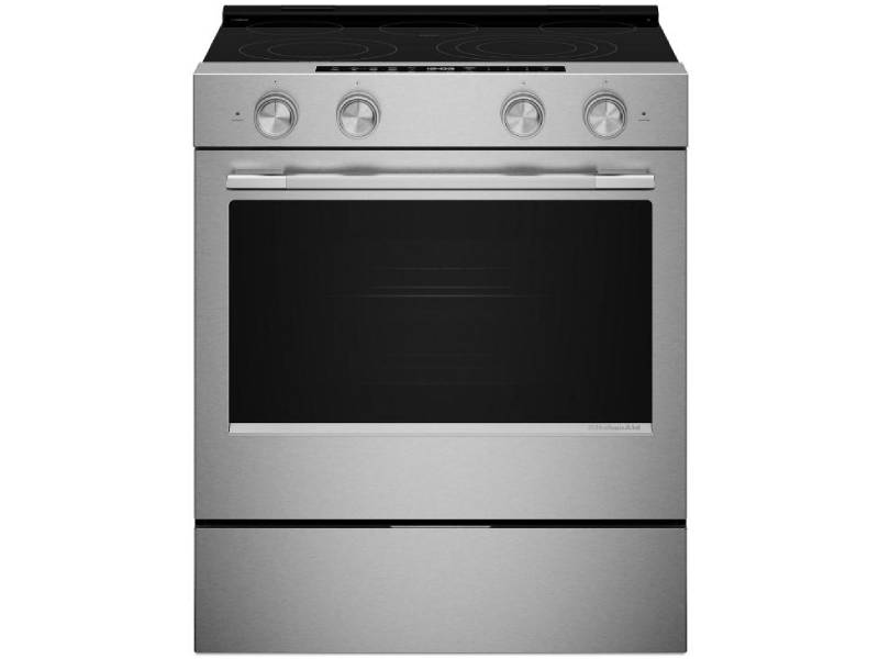 30" KitchenAid 5.3 Cu. Ft. Slide-in Electric Range - YKSES530SPS