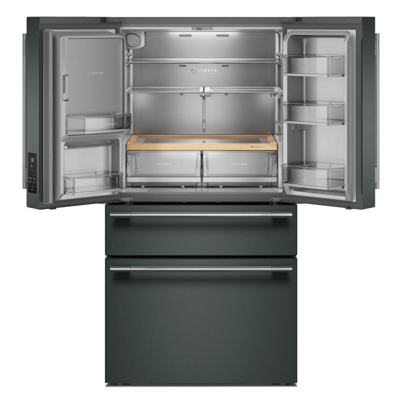 KitchenAid 29 cu. ft. French Door Refrigerator with Exterior Water - KRMF436SJP