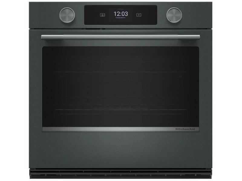 30" Kitchenaid Smart Electric Single Wall Oven with Assisted Cooking Modes - KOES730SJP