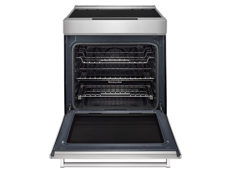 30" KitchenAid Slide-In Induction Range with Air Fry Technology in Stainless Steel - KSIS730PSS