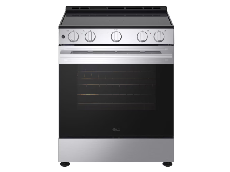 30" LG 6.3 Cu. Ft. Electric Slide-in Range in Stainless Steel - LSEL6330YE