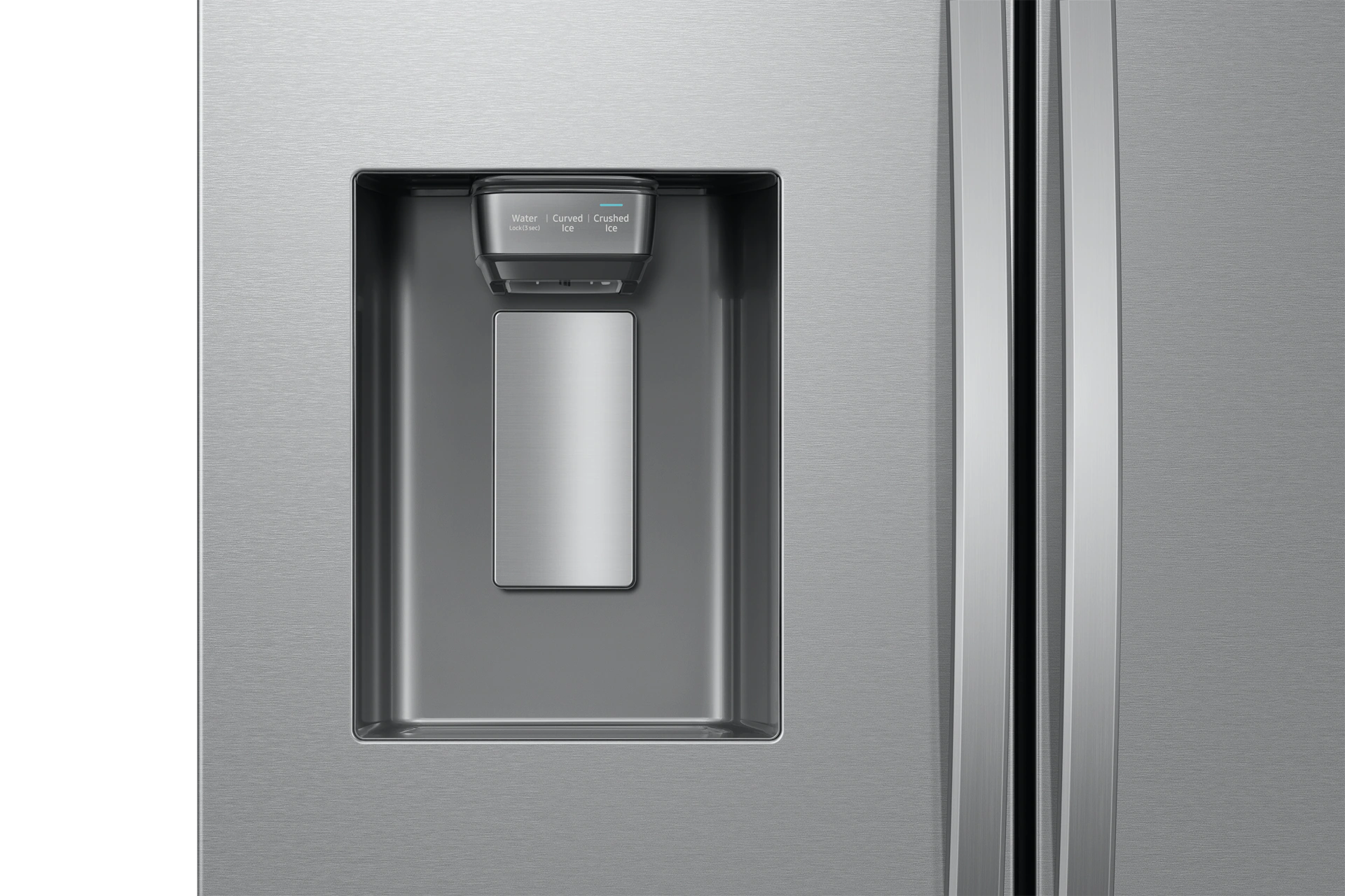 36" Samsung Bespoke AI 3-Door French Door Refrigerator with External Water & Ice Dispenser - RF27CG5B30SRAA