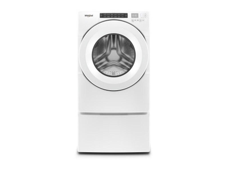 27" Whirlpool 5.0 Cu. Ft I.E.C. Closet Depth Front Load Washer - WFW560CHW
