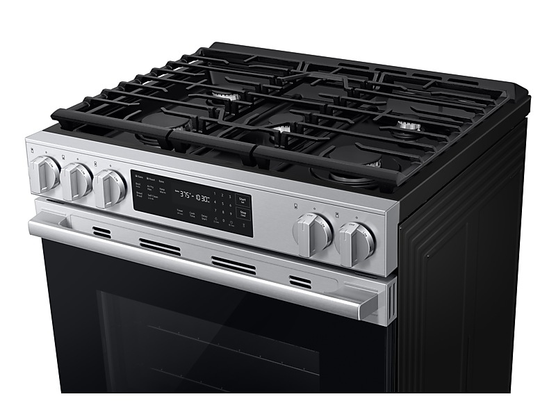 30" Samsung 6.0 Cu. Ft. Gas Slide-In True Convection Range - NSG70H60SRAA