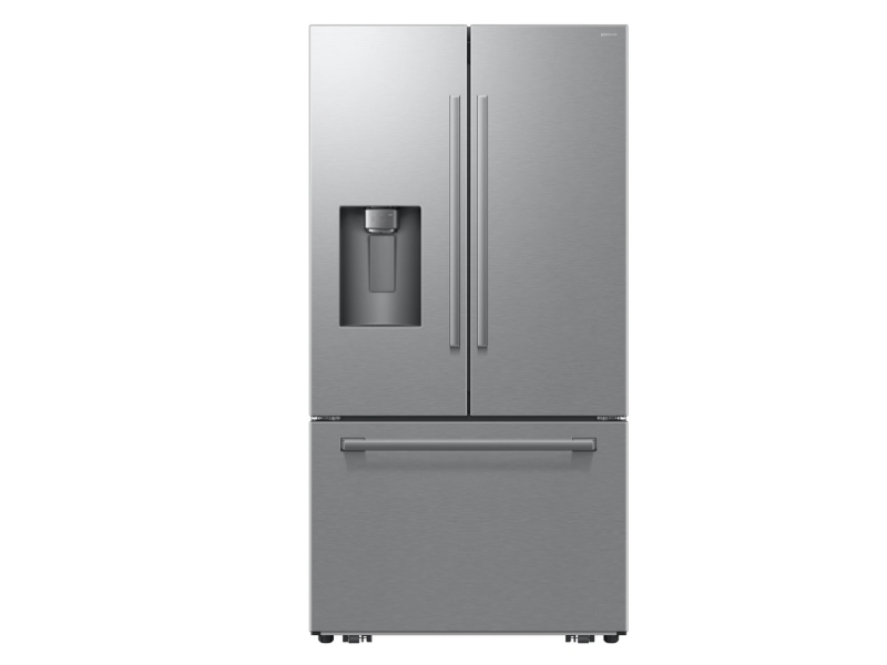 36" Samsung Bespoke AI 3-Door French Door Refrigerator - RF70H25GERAA