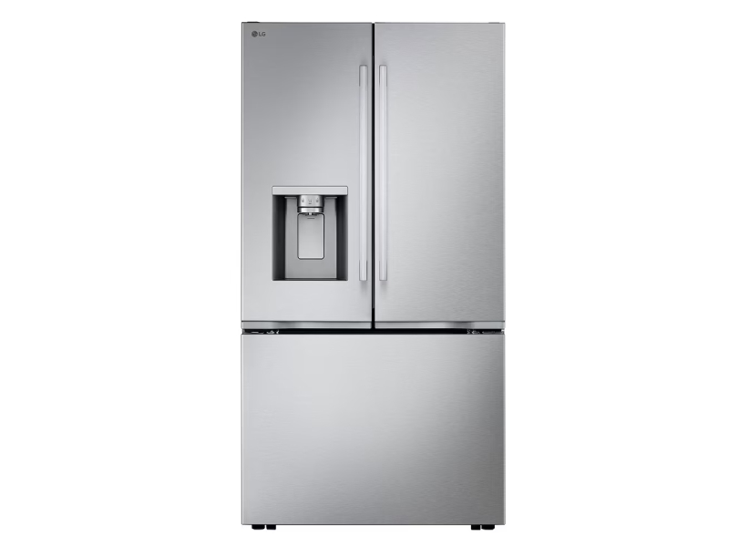 36" LG 32 Cu.Ft. Standard-Depth MAX French 3-Door Refrigerator with Internal Water Dispenser Ice Maker - LF32BSH42S