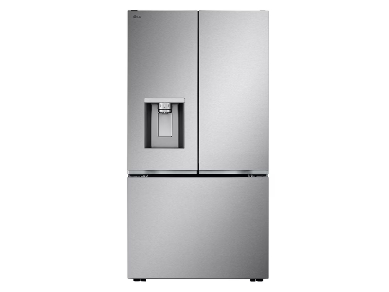 36" LG 24 Cu. Ft. Zero Clearance Counter-Depth MAX French 3-Door Refrigerator Ice & Water Dispenser - LF24WZP62S