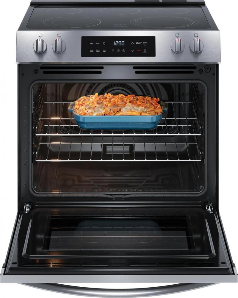 30" Frigidaire Front Control Electric Range - FCFE308CBS