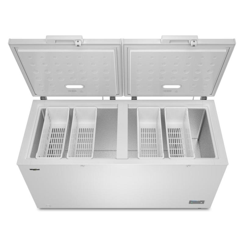 Whirlpool 11 Cu. Ft. Chest Freezer with 2 Storage Baskets - WZCC5519TW