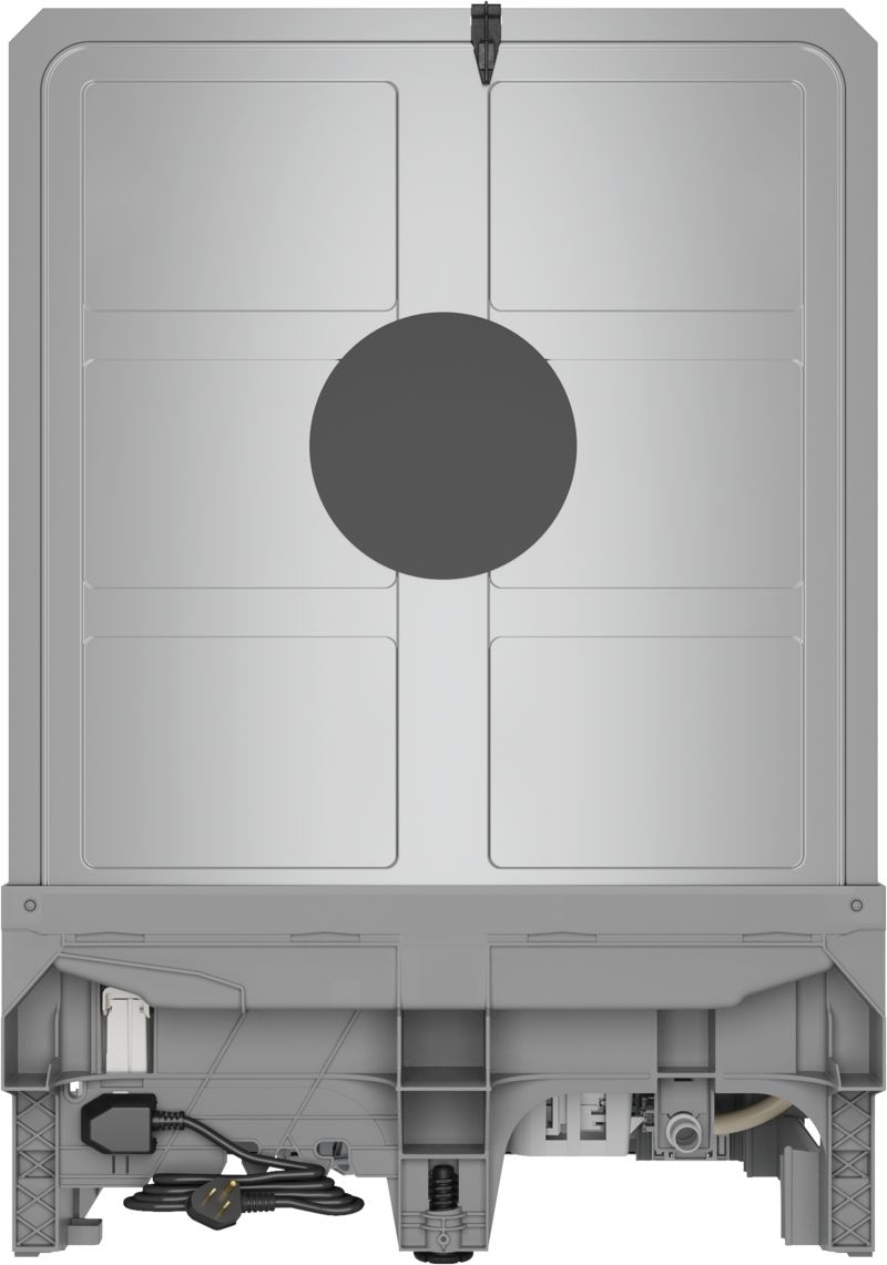 24" Bosch 100 Series Dishwasher in White - SHE2ADF2N