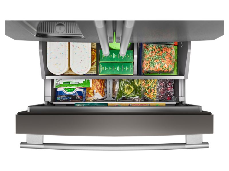 36" Kitchenaid Counter-Depth French Door Refrigerator with Intelligent Auto Fill - KRFC536SPS