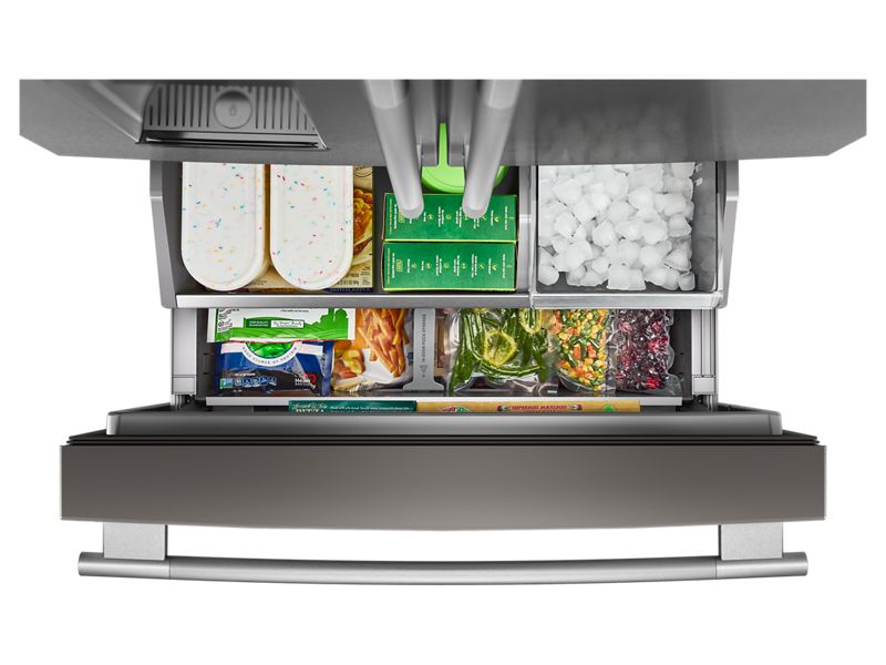 36" Kitchenaid Counter-Depth French Door Refrigerator with Intelligent Auto Fill - KRFC636SPS