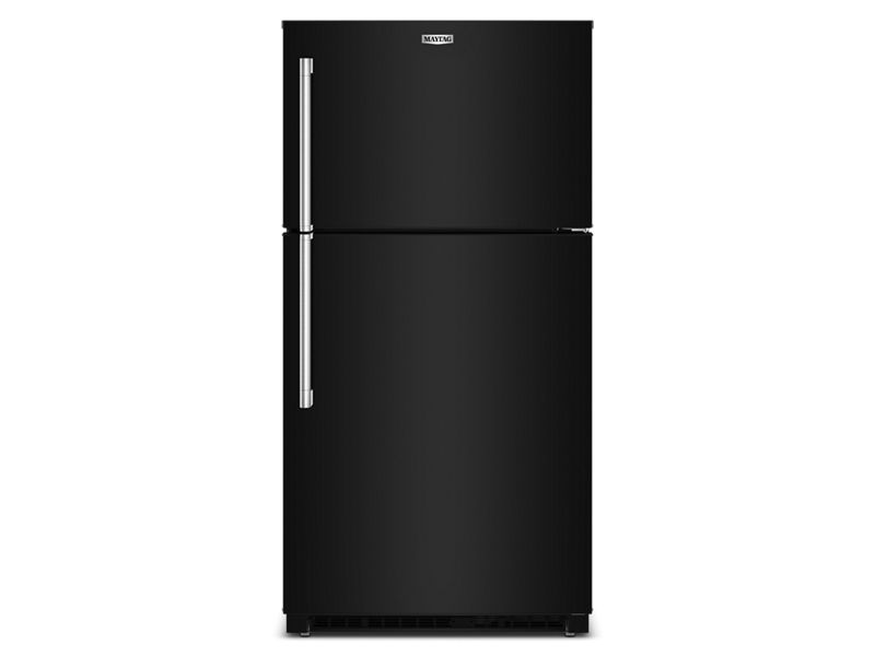 33" Maytag 21 Cu. Ft. Wide Top-Freezer Refrigerator with Garage Mode - MRTX5121TB
