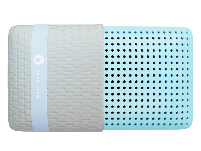 Blu Sleep Ice Gel Foam Queen High Pillow - PI050-0099