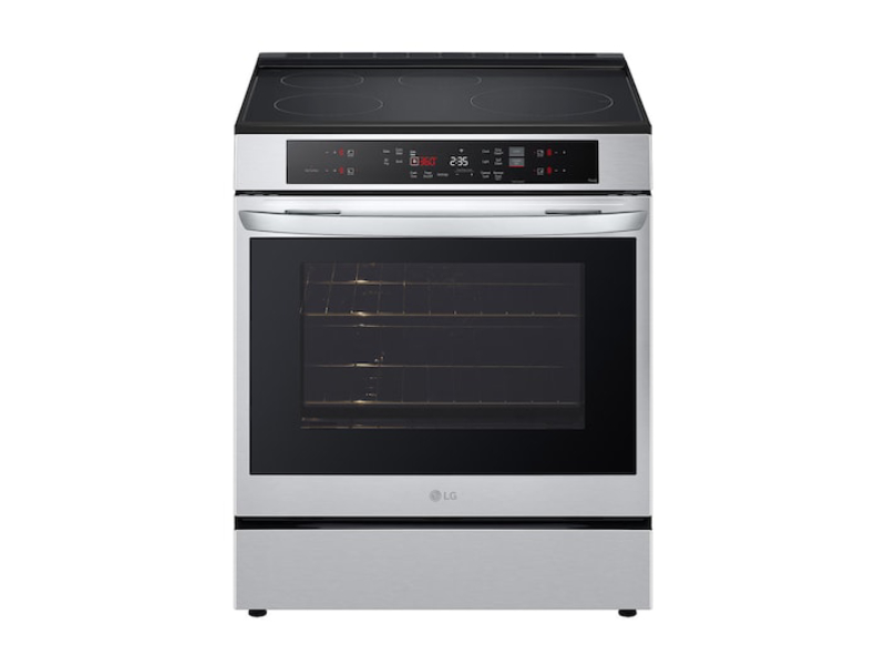 30" LG Slide-in 6.3 Cu Ft. Induction Range with True Convection Air Fry SelfClean EasyClean and Smart Stainless - LSIL6332XE