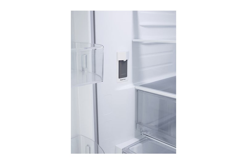 36" LG 25 Cu. Ft. Zero Clearance Counter-Depth MAX French 3-Door Refrigerator with Internal Water Dispenser Ice Maker - LF25BZH42S