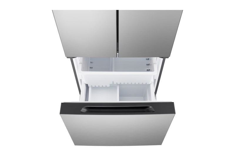 30" LG 18 Cu. Ft. Counter-Depth French 3-Door Refrigerator - LF18CO000S