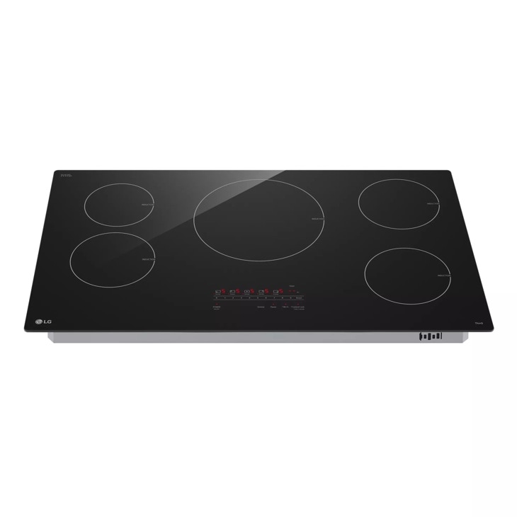36" LG Smart Induction Cooktop with UltraHeat 4.3kW Element - CBIH3613BE1