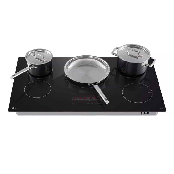 36" LG Smart Induction Cooktop with UltraHeat 4.3kW Element - CBIH3613BE1