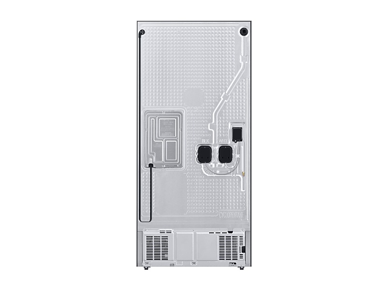 33" Samsung 25 Cu.Ft. RF50 Neo Bespoke AI 3-Door French Door Refrigerator - RF25C5A01SRAA