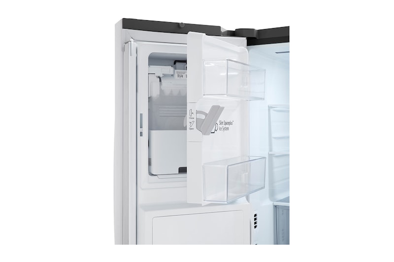 36" LG 31 Cu. Ft. Standard-Depth MAX French 3-Door Refrigerator with Ice and Water Dispenser Dual Ice Maker - LF31WSH63S