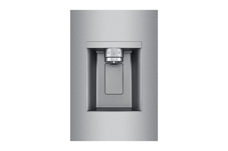 36" LG 31 Cu. Ft. Standard-Depth MAX French 3-Door Refrigerator with Ice and Water Dispenser Dual Ice Maker - LF31WSH63S