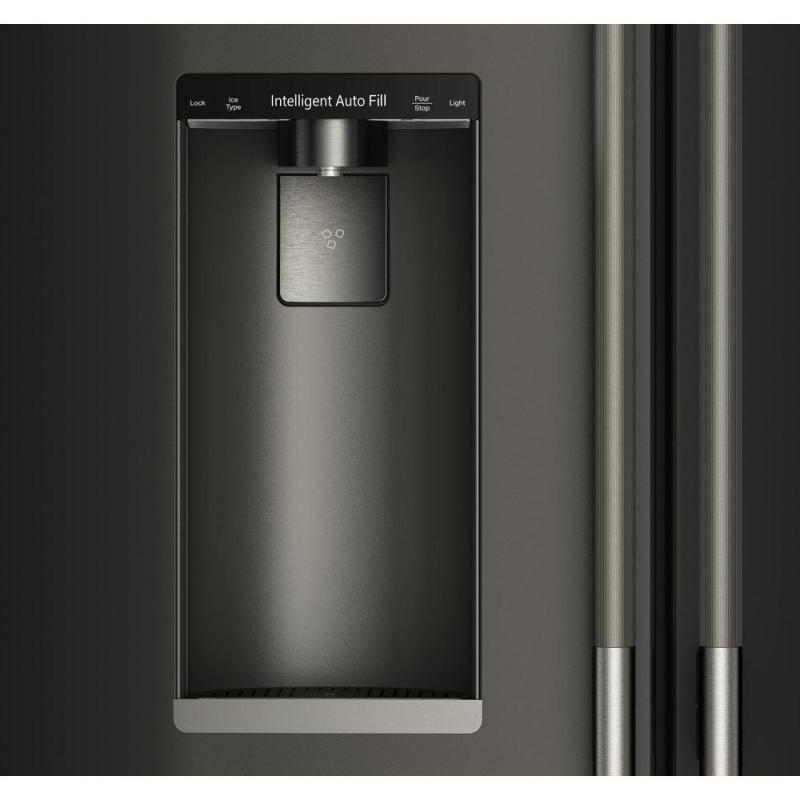 36" Kitchenaid Counter-Depth French Door Refrigerator with Intelligent Auto Fill - KRFC536SBE