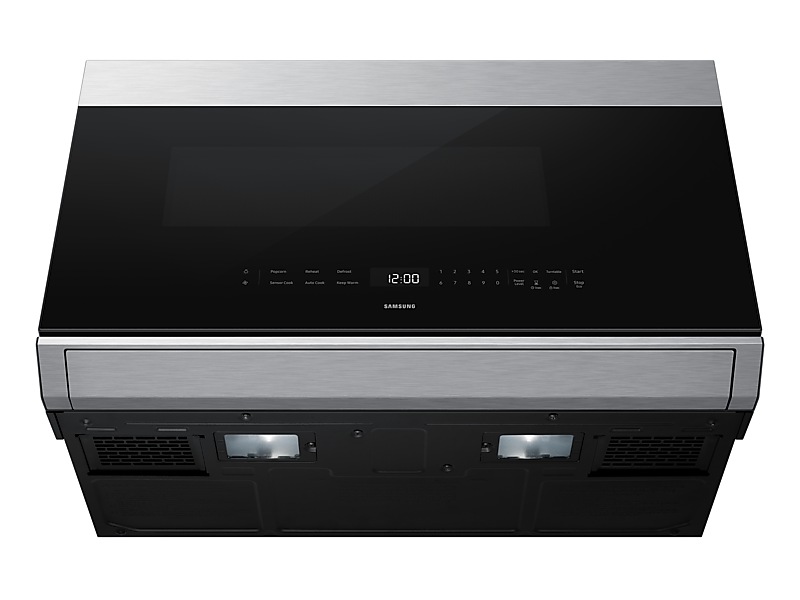Samsung 2.1 Cu. Ft. Over-the-Range Microwave Dual Ventilation with Auto Connectivity and Wi-Fi - ME80H2160RAC