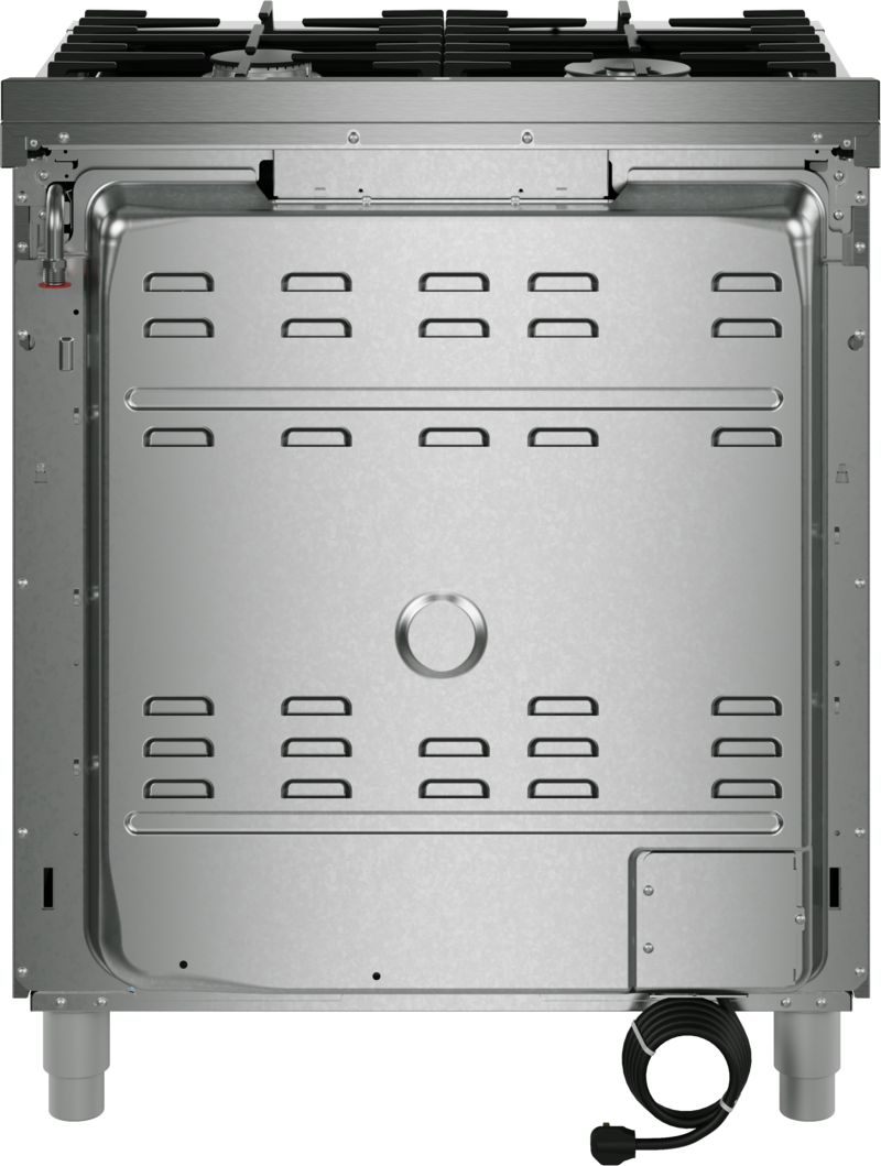 30" Bosch 500 Series Gas Freestanding Range in Stainless Steel - HGS5057UC
